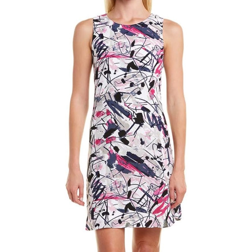 NIC+ZOE Graffiti Femme Dress - Small. NWT